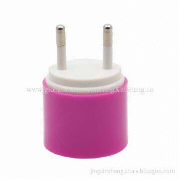 VDE Plug Mini USB Travel Adapter, with Output Voltage 5V/1A Charge
